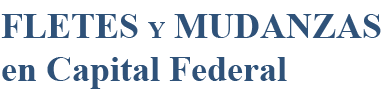 Empresas de Mudanzas en Capital Federal